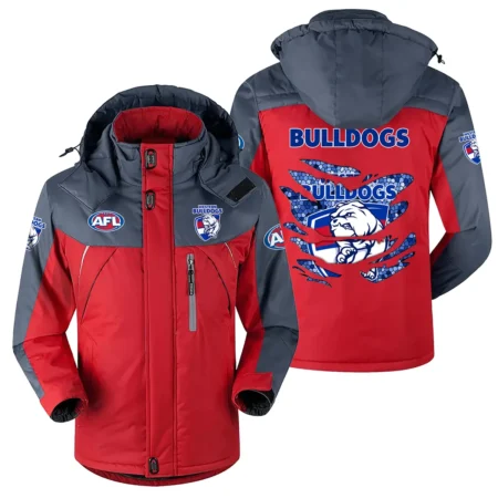 Western Bulldogs Exclusive Logo Plush Charging Suit AFL QTVA240625AFL02WB