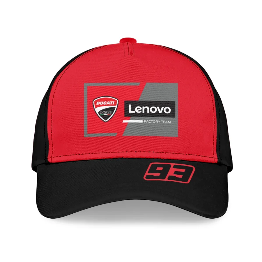 Marc Márquez Ducati Lenovo Team All over Print Cap QTVAGP130625A25DUC - Image 2