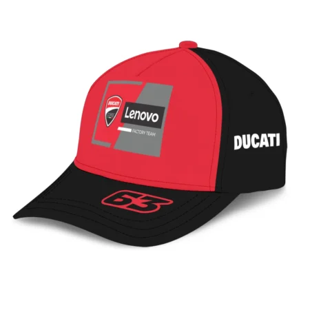 Francesco Bagnaia Ducati Lenovo Team All over Print Cap QTVAGP130625A24DUC