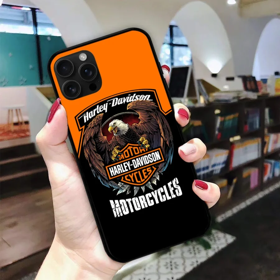 Harley-Davidson Phone Case – Dustproof, Scratch & Shock Resistant – QTHD100725A3 - Image 2