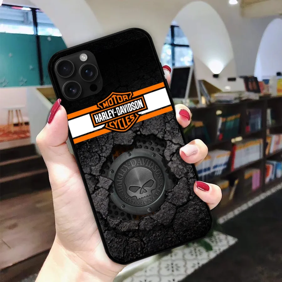 Harley-Davidson Phone Case – Dustproof, Scratch & Shock Resistant – QTHD100725A4 - Image 2