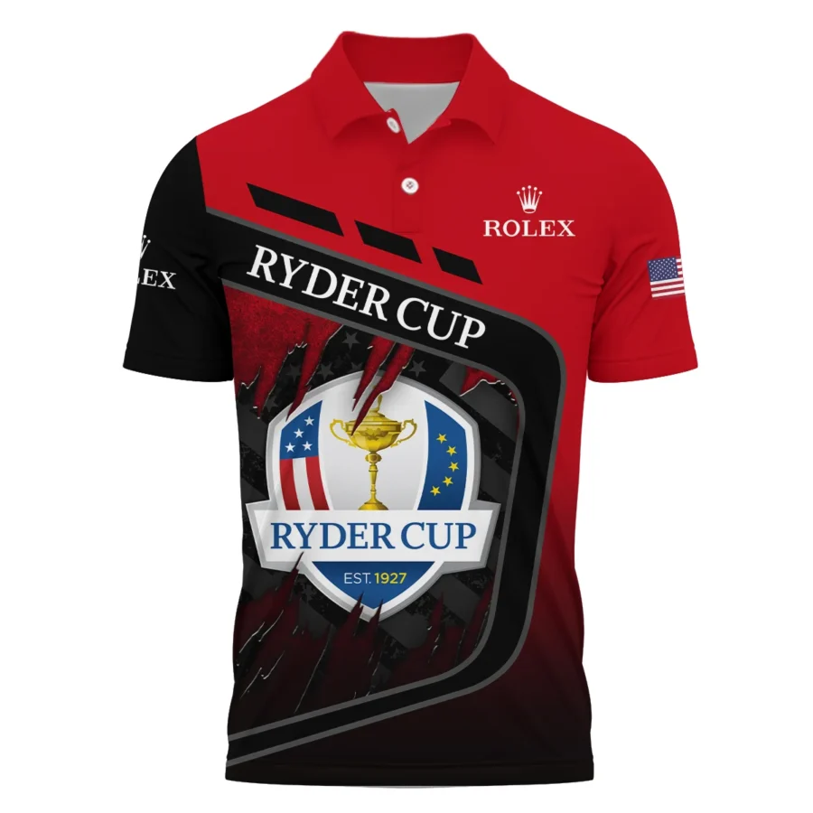 Ryder Cup Exclusive Logo Polo Shirt QTRD090725A2ROX-PL - Image 2