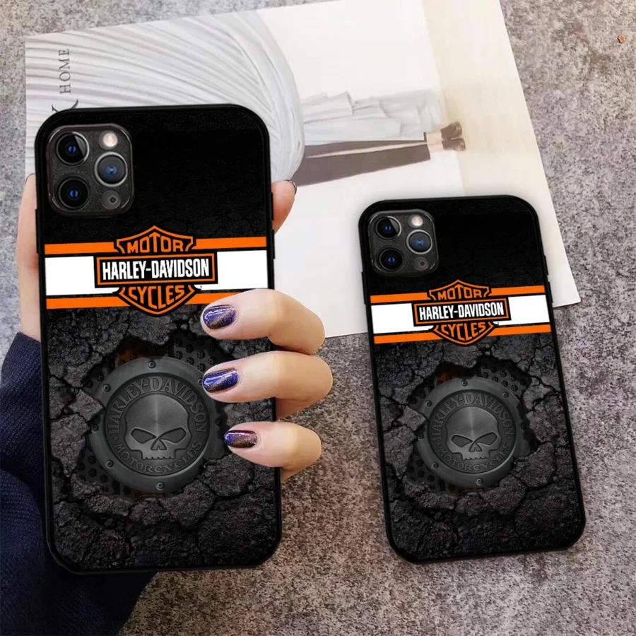 Harley-Davidson Phone Case – Dustproof, Scratch & Shock Resistant – QTHD100725A4 - Image 3