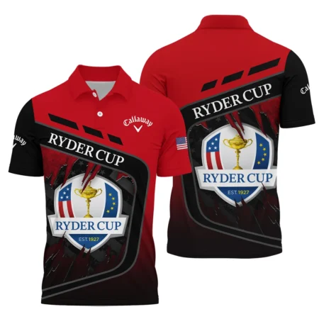 Callaway Ryder Cup Exclusive Logo Polo Shirt QTRD090725A2CLW-PL