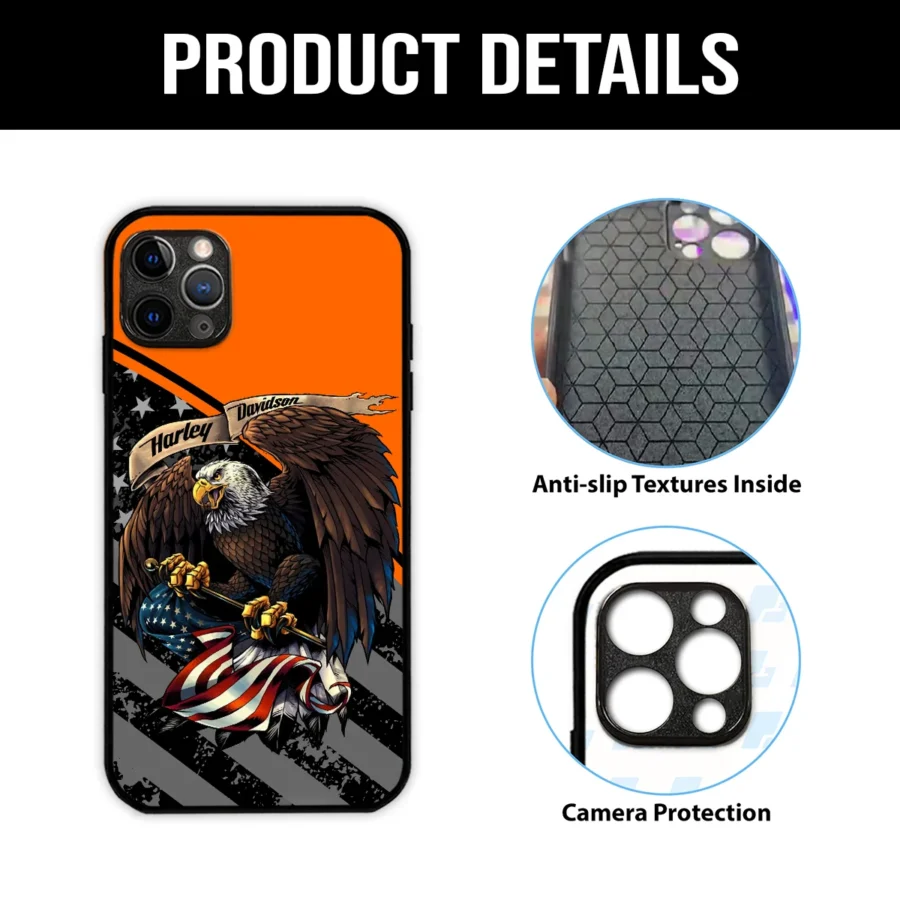 Harley-Davidson Phone Case – Dustproof, Scratch & Shock Resistant – QTHD100725A2 - Image 5