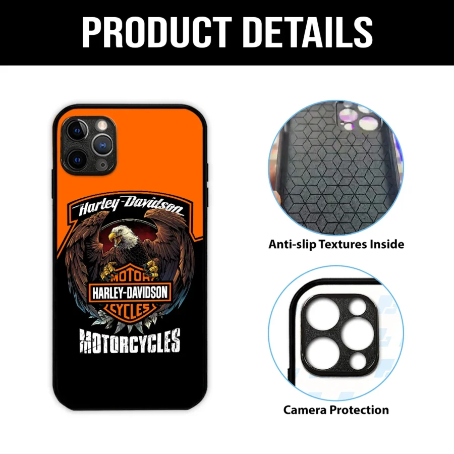 Harley-Davidson Phone Case – Dustproof, Scratch & Shock Resistant – QTHD100725A3 - Image 5