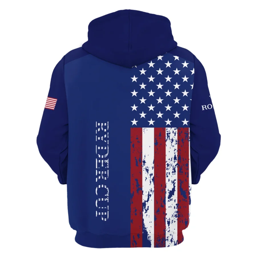Ryder Cup Exclusive Logo Zipper Hoodie QTRD090725A4ROX-ZHD - Image 3