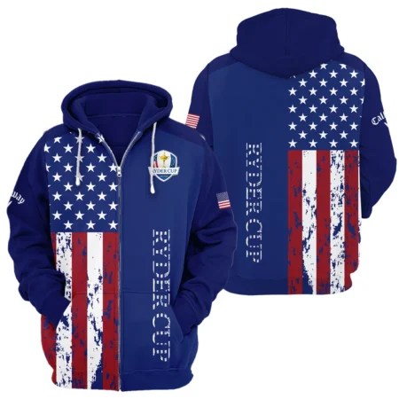 Callaway Ryder Cup Exclusive Logo Zipper Hoodie QTRD090725A4CLW-ZHD