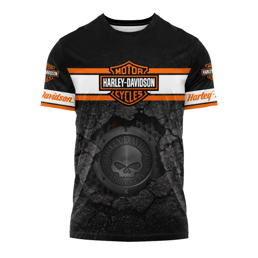 Harley-Davidson Motorcycle Exclusive Logo T-shirt QTHD010725A1-TS - Image 2