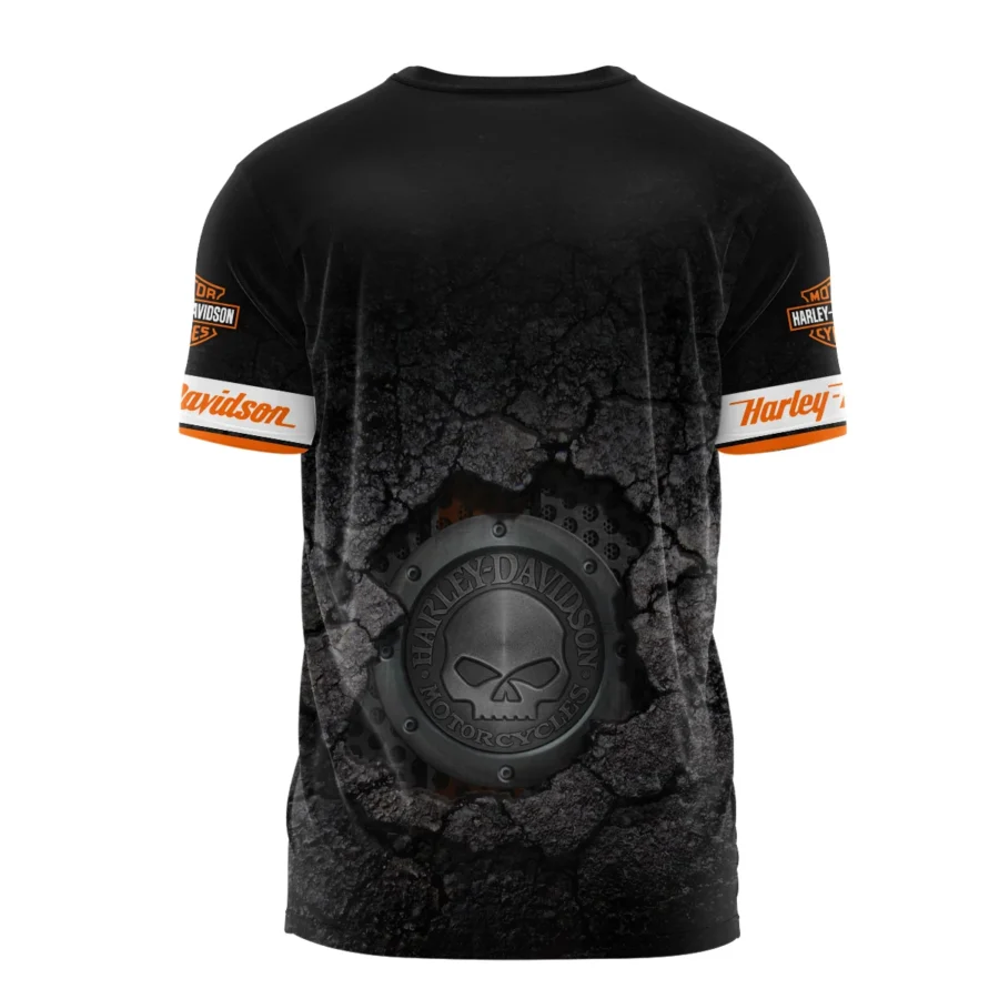 Harley-Davidson Motorcycle Exclusive Logo T-shirt QTHD010725A1-TS - Image 3