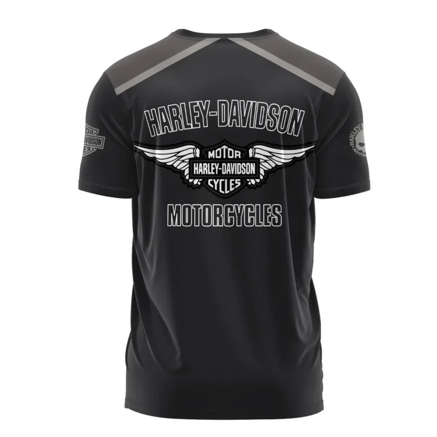 Harley-Davidson Motorcycle Exclusive Logo T-shirt QTHD010725A3-TS - Image 3