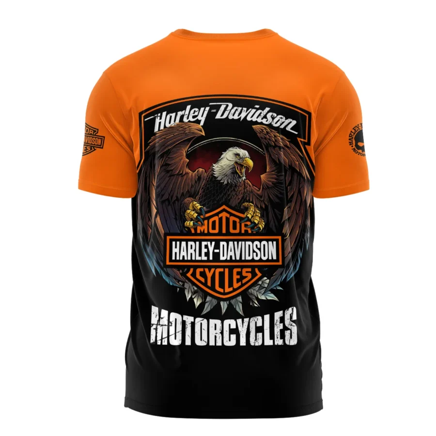 Harley-Davidson Motorcycle Exclusive Logo T-shirt QTHD010725A4-TS - Image 3