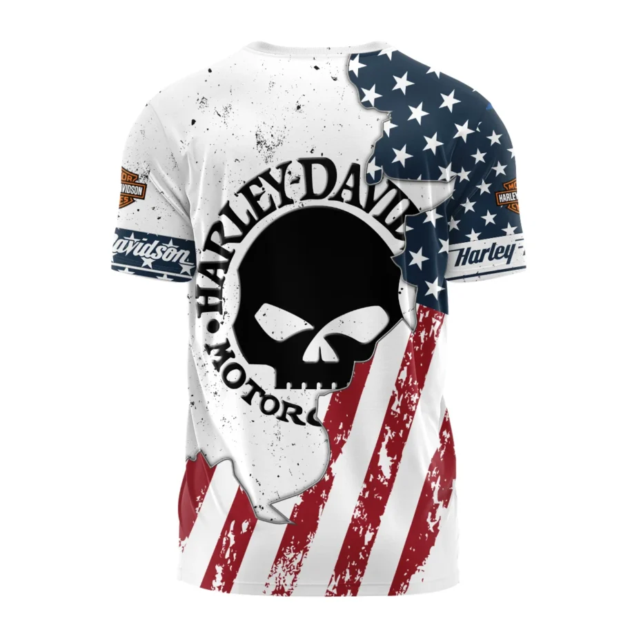 Harley-Davidson Motorcycle Exclusive Logo T-shirt QTHD020725A3-TS - Image 2