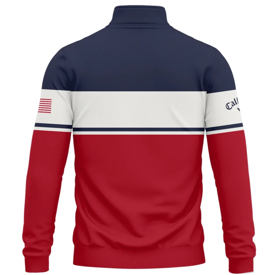 Callaway Ryder Cup Exclusive Logo Quarter-Zip Sweatshirt QTRD090725A3CLW-QTZ - Image 3