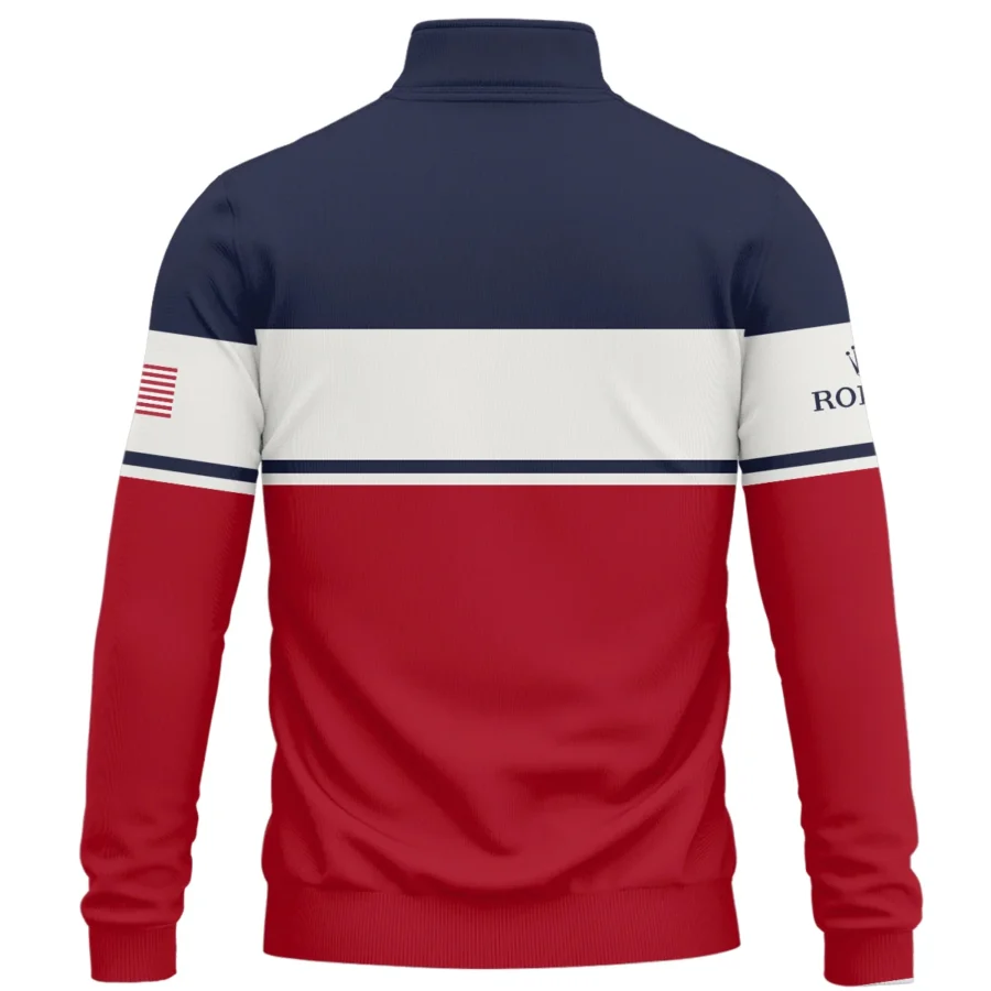 Ryder Cup Exclusive Logo Quarter-Zip Sweatshirt QTRD090725A3ROX-QTZ - Image 3