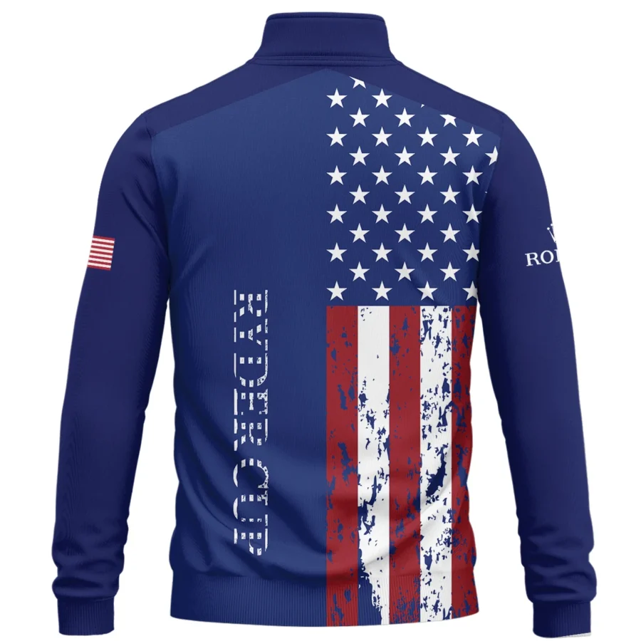 Ryder Cup Exclusive Logo Quarter-Zip Sweatshirt QTRD090725A4ROX-QTZ - Image 3