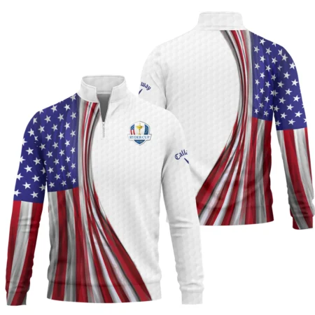 Callaway Ryder Cup Exclusive Logo Quarter-Zip Sweatshirt QTRD090725A1CLW-QTZ