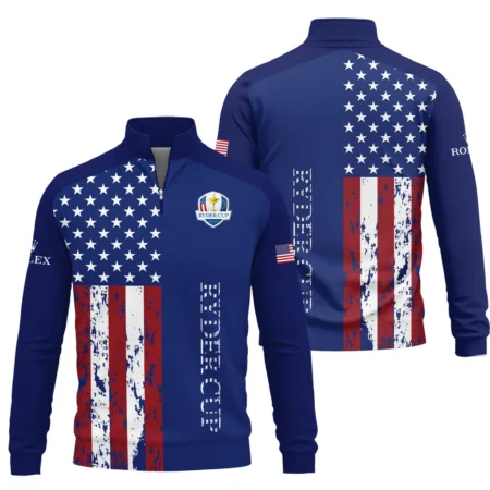 Ryder Cup Exclusive Logo Quarter-Zip Sweatshirt QTRD090725A4ROX-QTZ