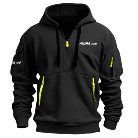 Alumacraft Exclusive Logo Hoodie Half Zipper Fan Gear QTFS260725A1ALU