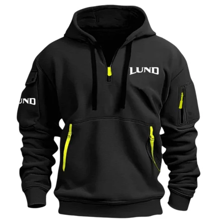 Lund Boats Exclusive Logo Hoodie Half Zipper Fan Gear QTFS260725A1LUN