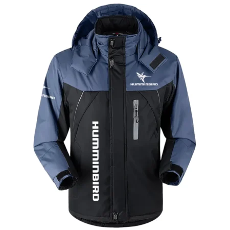 Humminbird Exclusive Logo Outdoor Charging Suit Plush Waterproof Windproof Jacket Detachable Hood QTFS040725A1HUM