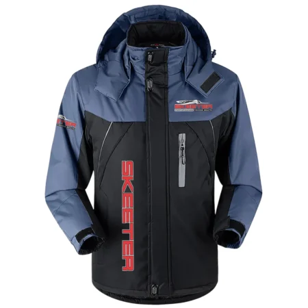 Skeeter Boats Exclusive Logo Outdoor Charging Suit Plush Waterproof Windproof Jacket Detachable Hood QTFS040725A1SKB