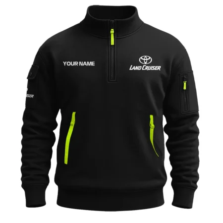 Toyota Land Cruiser Exclusive Logo Sweatshirt Half Zipper QTUT180825A1TLC