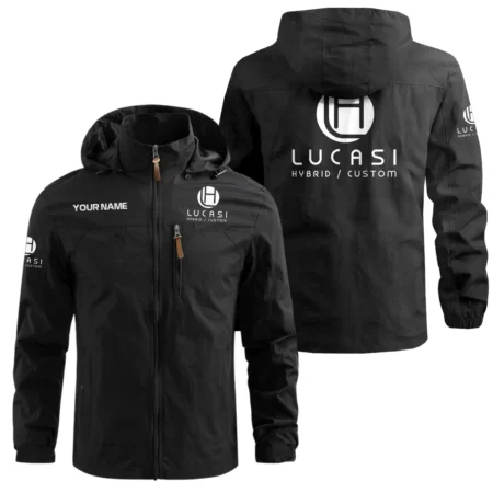 Lucasi Exclusive Logo Waterproof Outdoor Jacket QTBLA041125A2LUC