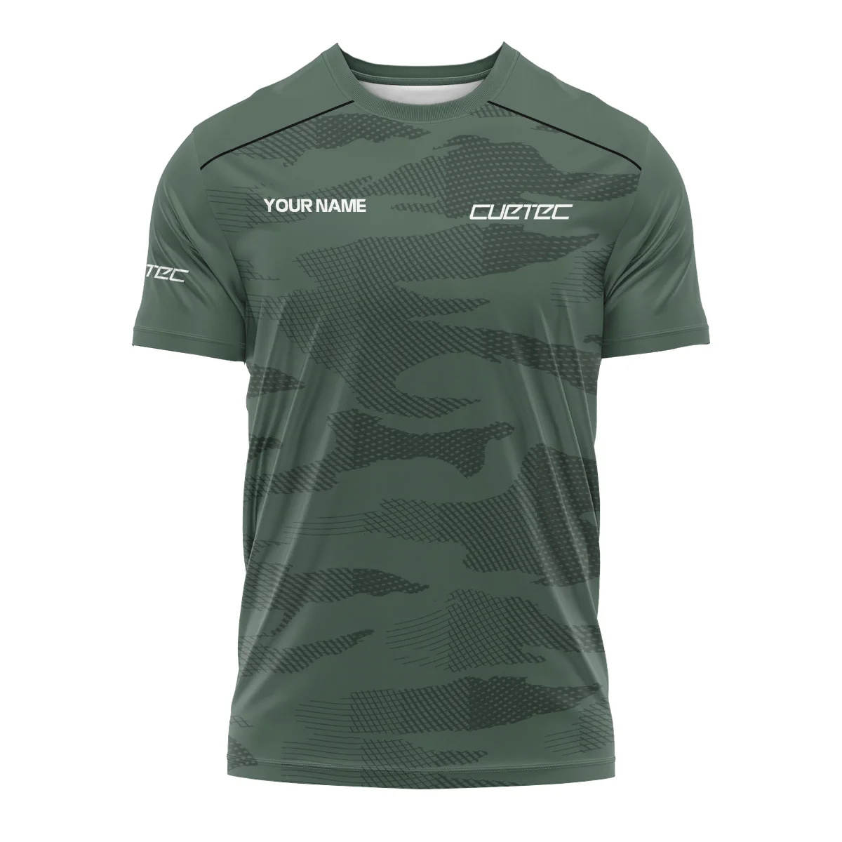 Cuetec Exclusive Logo - Personalized T-Shirt QTBLA041125A1CTC-TS - Image 2