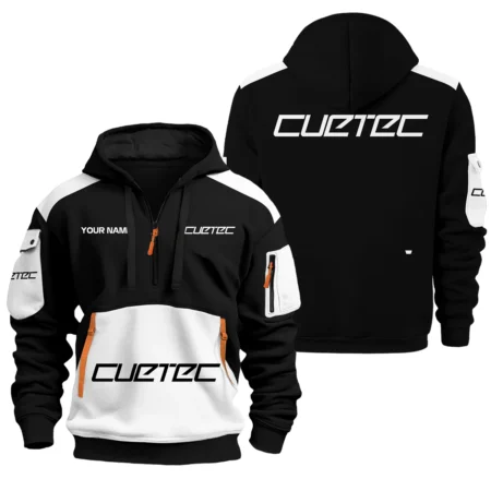Cuetec Exclusive Logo Hoodie Half Zipper QTBLA051125A2CTC