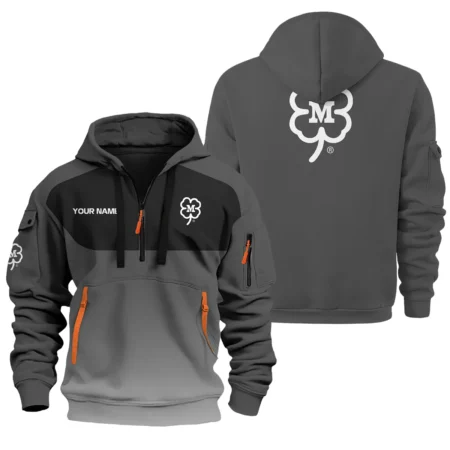 McDermott Exclusive Logo Hoodie Half Zipper QTBLA081125A1MCD