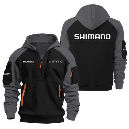 Shimano Exclusive Logo Hoodie Half Zipper QTFS201125A1SHI