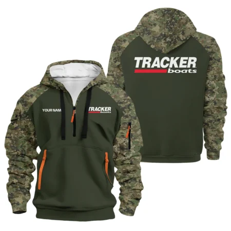Tracker Boats Hoodie Half Zipper Inspired by Dedicated Fans QTFS271125A2TRA
