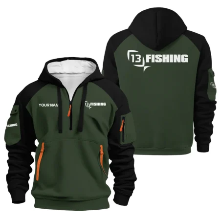 13 Fishing Hoodie Half Zipper Inspired by Dedicated Fans QTFS271125A313F