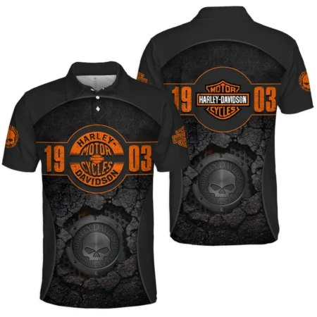 Harley-Davidson Motorcycle Polo Shirt Gift Fan Love QTVA2712HLC04-PL