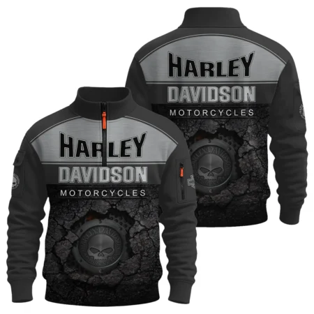 Harley-Davidson Motorcycle Sweatshirt Zipper Gift Fan Love QTVA2712HLC02-SHZ