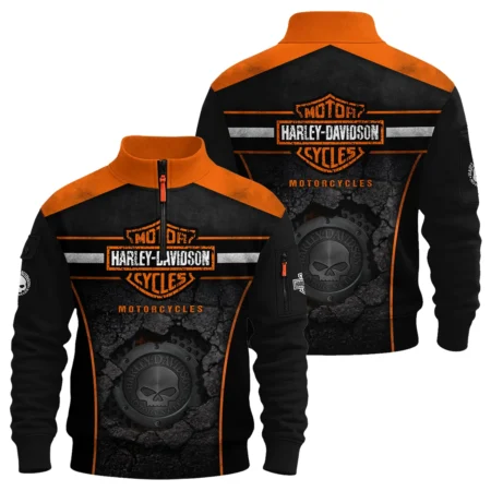 Harley-Davidson Motorcycle Sweatshirt Zipper Gift Fan Love QTVA2712HLC03-SHZ