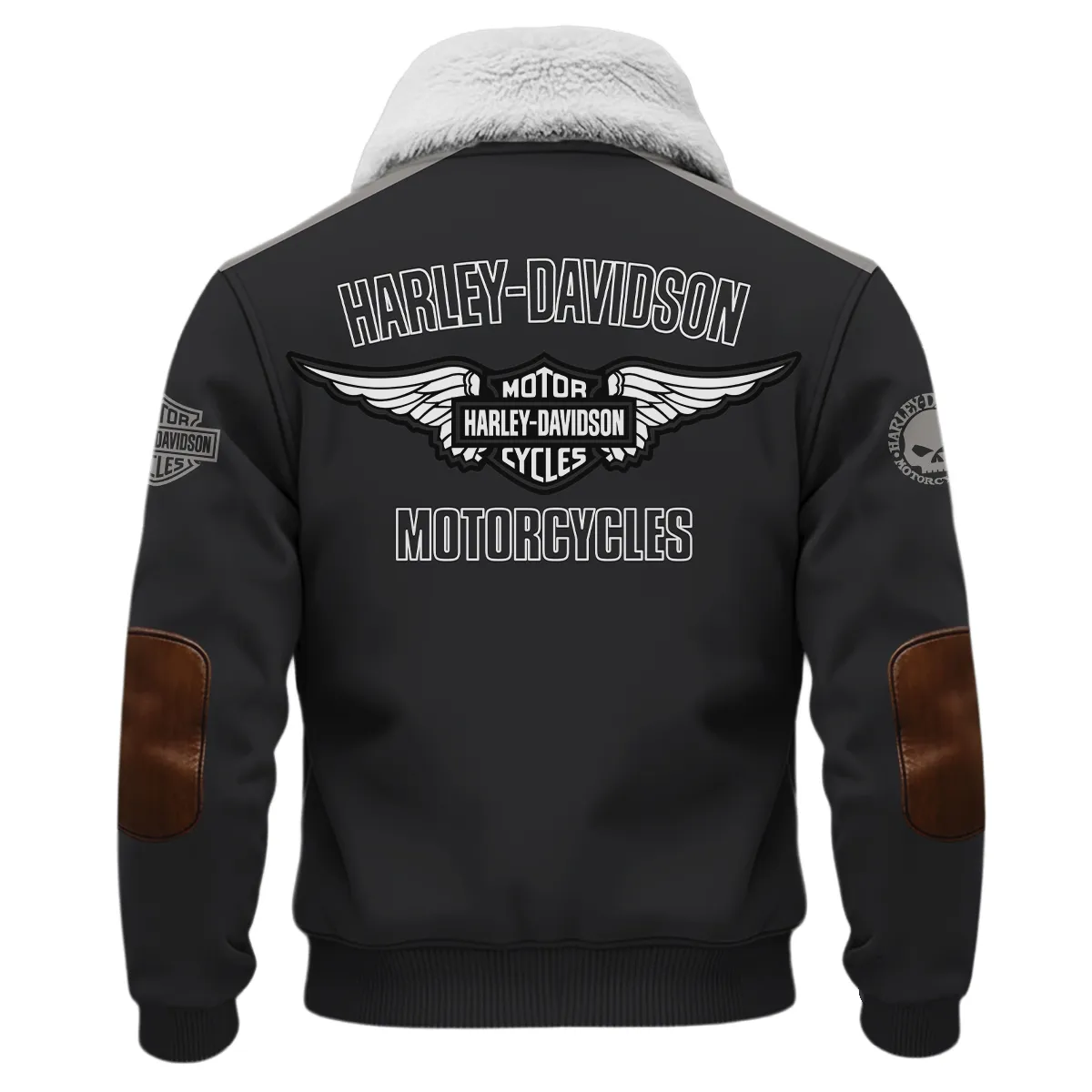 Harley-Davidson Motorcycle Fleece Jacket Gift Fan Love QTHD010725A3-FJ - Image 3
