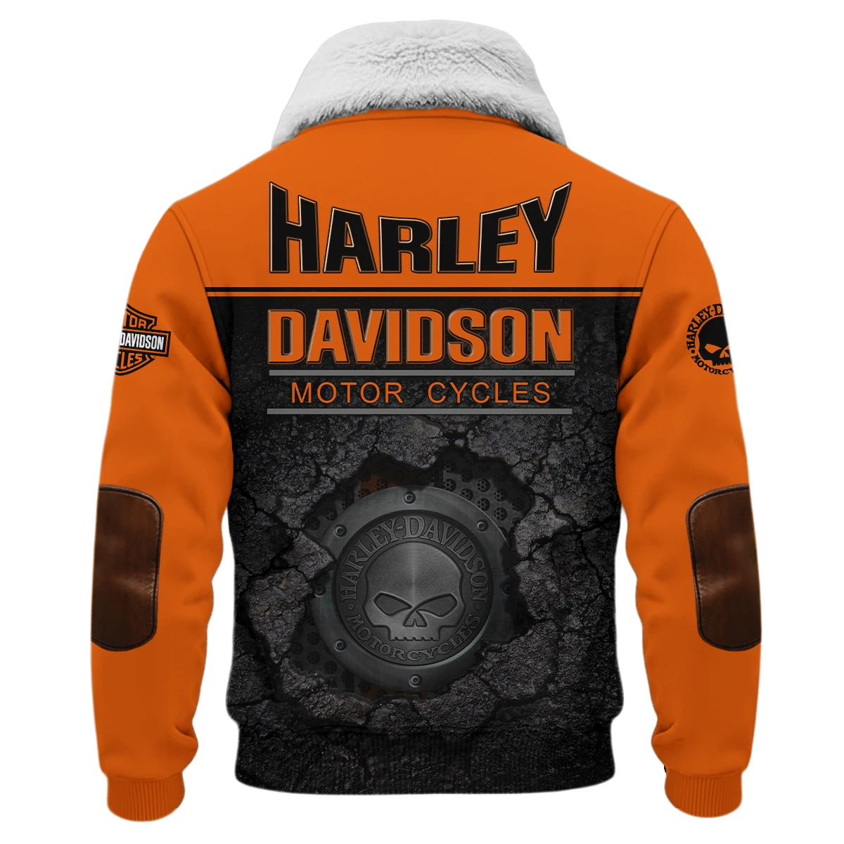 Harley-Davidson Motorcycle Fleece Jacket Gift Fan Love QTHD020725A2-FJ - Image 3