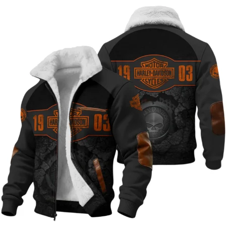 Harley-Davidson Motorcycle Fleece Jacket Gift Fan Love QTHD250725B4-FJ