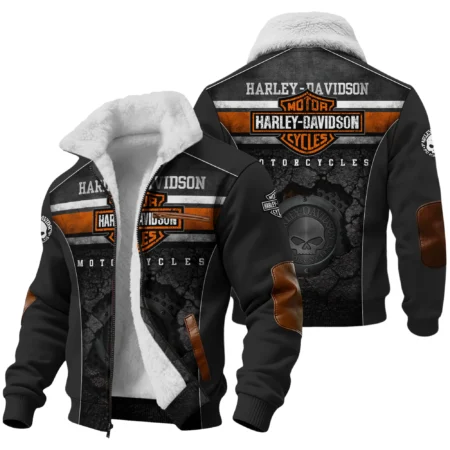 Harley-Davidson Motorcycle Fleece Jacket Gift Fan Love QTVA2712HLC01-FJ
