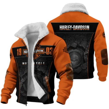 Harley-Davidson Motorcycle Fleece Jacket Gift Fan Love QTVA2712HLC05-FJ