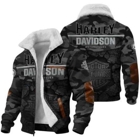 Harley-Davidson Motorcycle Fleece Jacket Gift Fan Love QTVA2712HLC06-FJ