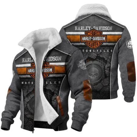 Harley-Davidson Motorcycle Fleece Jacket Gift Fan Love QTVA2712HLC01v2-FJ