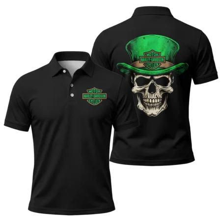 Harley-Davidson Motorcycle Green Phantom Polo Shirt All Over Prints Gift Fan Love QTVAHL250226A15-PL