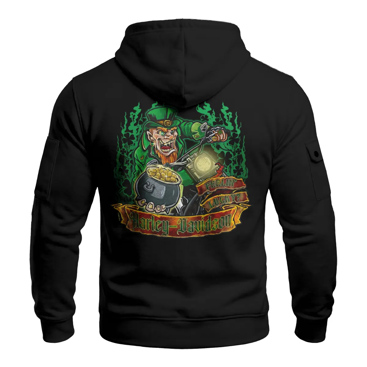 Harley-Davidson Motorcycle Fortune Hunter Hoodie Half Zipper All Over Prints Gift Fan Love QTVAHL250226A14-HDF - Image 3